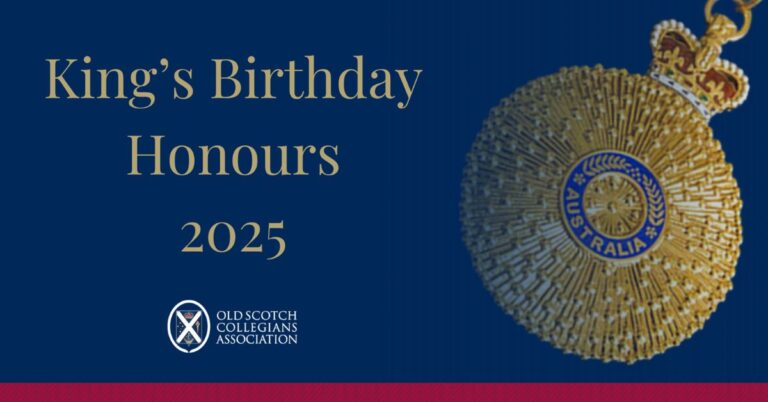 King’s Birthday Honours List